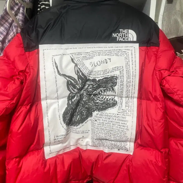 [BUNJANG] The North Face Supreme Nuptse Red Size S / 노스페스 슈프림 눕시 래드 s