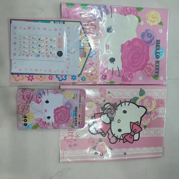 [BUNJANG] Vintage Sanrio Hello Kitty Stationery Bundle / 고전 산리오 키티 문구 일괄