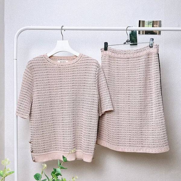 [BUNJANG] Mine Linen Two-Piece Set / 마인 린넨 투피스