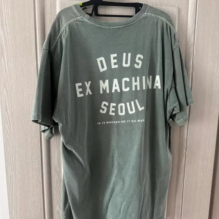 [BUNJANG] Deus Ex Machina Pigment Short Sleeve T-Shirt XL / 데우스 피그먼트 반팔 xl