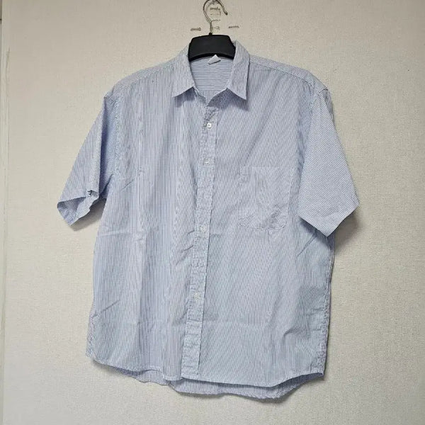 [BUNJANG] Partimento Striped Short Sleeve Shirt M Oversized Fit / 파르티멘토 반팔셔츠 M 오버핏 105호