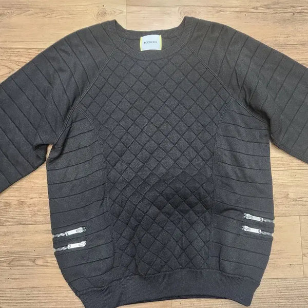[BUNJANG] Iceberg Women's Knit Black / 아이스버그 여성 니트 블랙