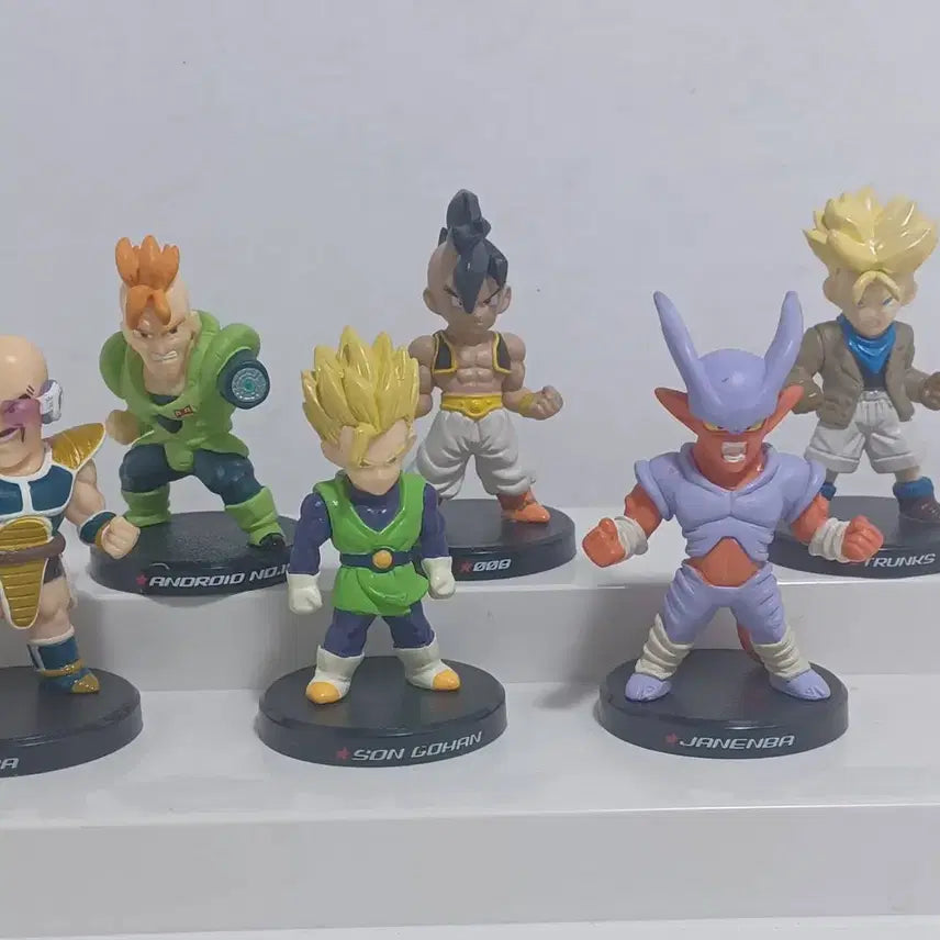 [BUNJANG] Dragon Ball Deformation 6-Piece Figure Set / 드래곤 볼 디포메이션 6개