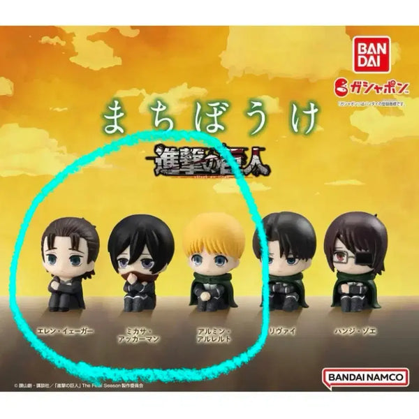 [BUNJANG] Attack on Titan Makiboke New Uniform Eren, Mikasa, Armin Bundle Set / 진격의 거인 마치보케 신제복 에렌, 미카사, 아르민 일괄