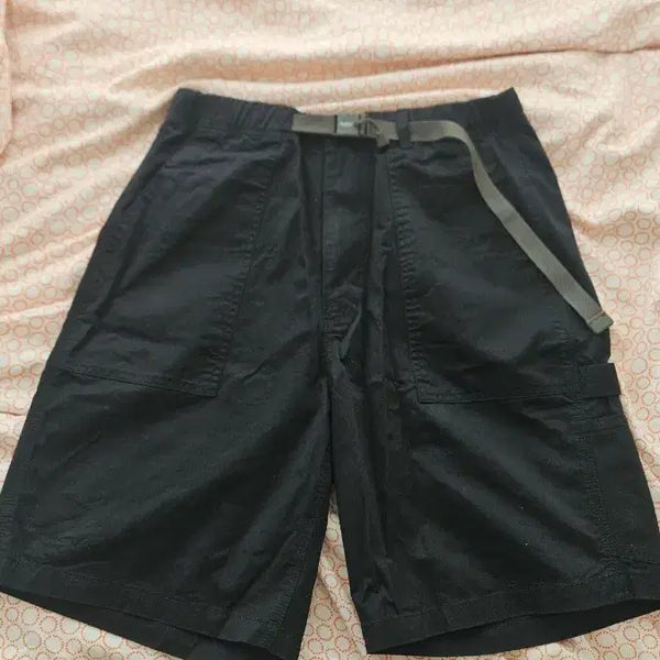 [BUNJANG] Penfield Cargo Shorts Black / 펜필드 카고 반바지 블랙