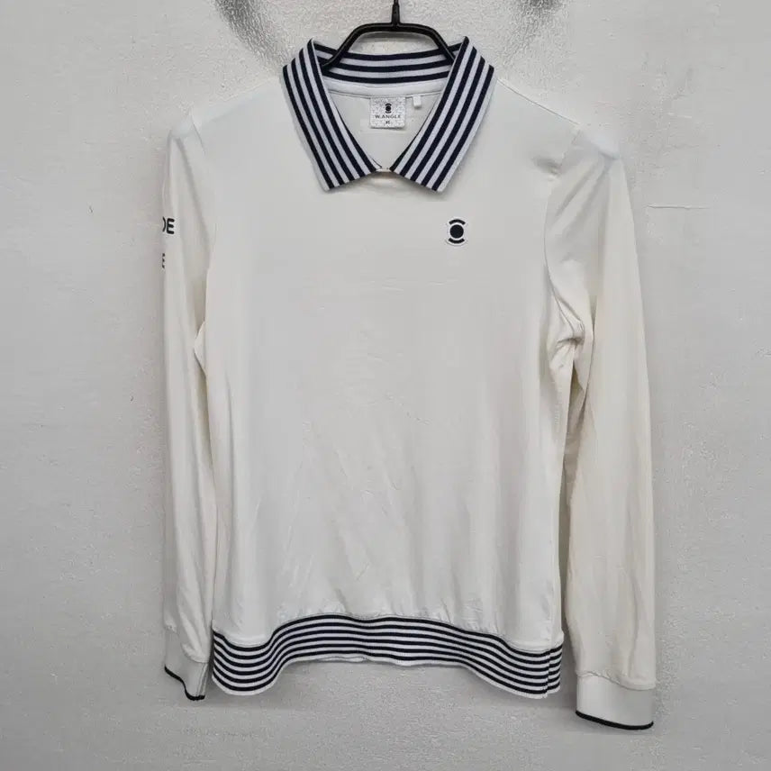 [BUNJANG] W.Angle Golf Functional Long Sleeve Polo Shirt (Size 85/XS) / [85/XS] 와이드앵글 골프 기능성 긴팔 카라티