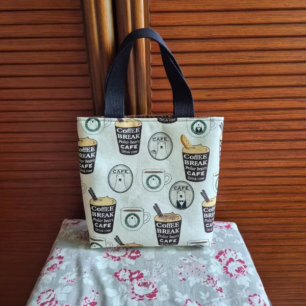 [BUNJANG] Handmade Mini Eco Bag / 핸드메이드 미니에코백