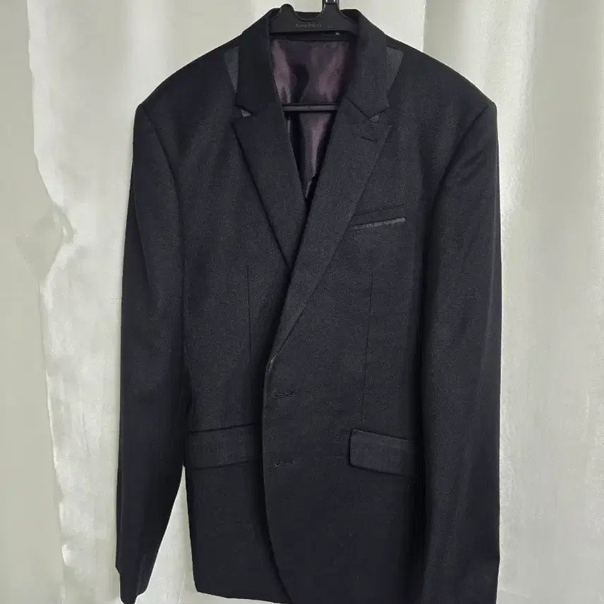 [BUNJANG] Zio Songzio Wool Blazer Jacket Black / 지오송지오 모직 블레이저 자켓 블랙 (2286)