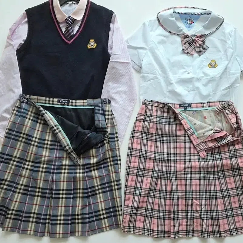 [BUNJANG] Bisan Middle School Uniform Set (Spring/Summer/Autumn) / 예쁜 여자교복 사계용 교복세트u199f(안양 비산중)