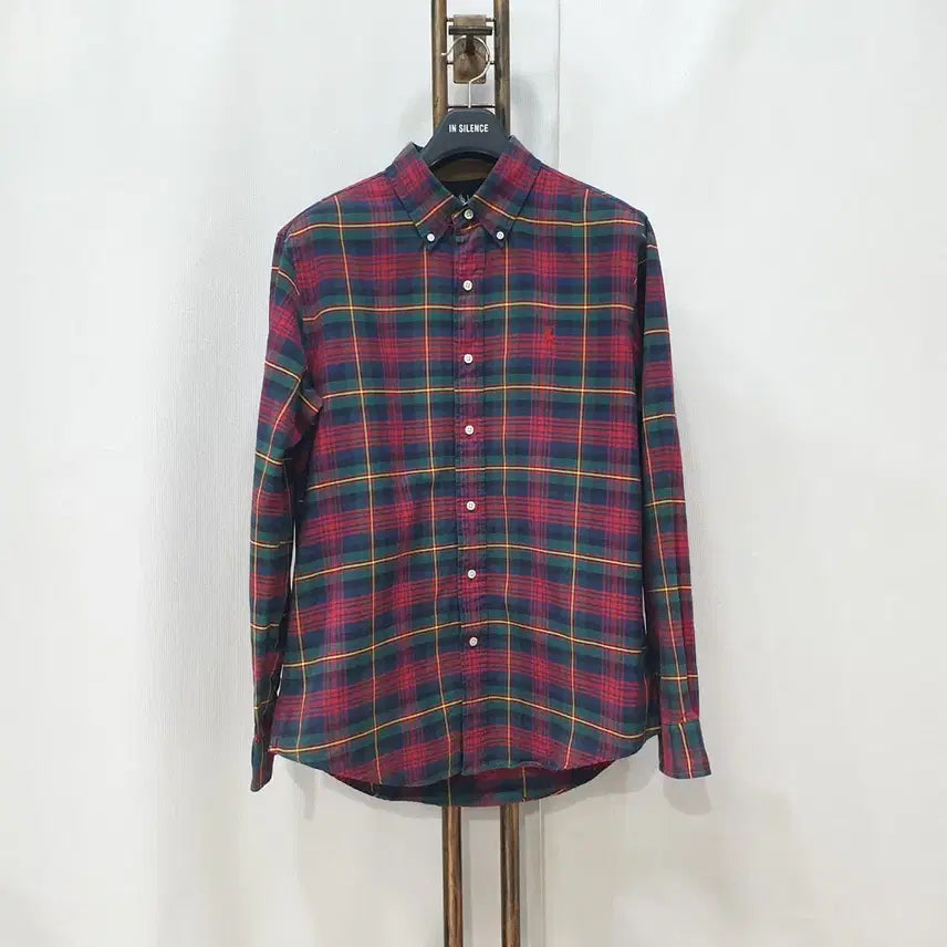 [BUNJANG] Polo Ralph Lauren Check Shirt / (JJ30793)폴로 랄프로렌 체크 셔츠 남방 100