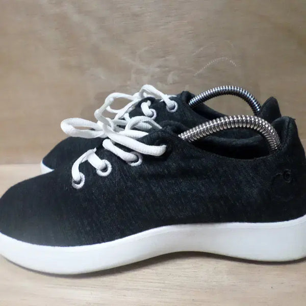 [BUNJANG] Lemont Leather Classic Black Sneakers / 후루룩구제2 245 르무통 클래식 블랙 운동화 260718