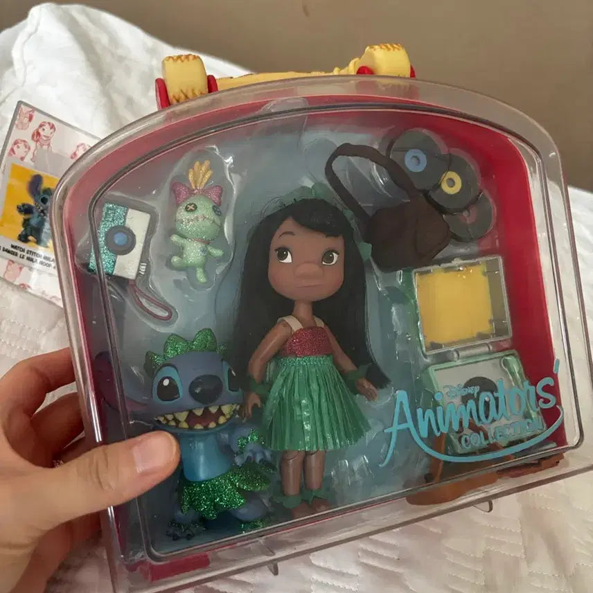 [BUNJANG] Disney Lilo & Stitch Mini Animator Doll Set / (디즈니정품) 릴로스티치 미니 베이비돌 세트