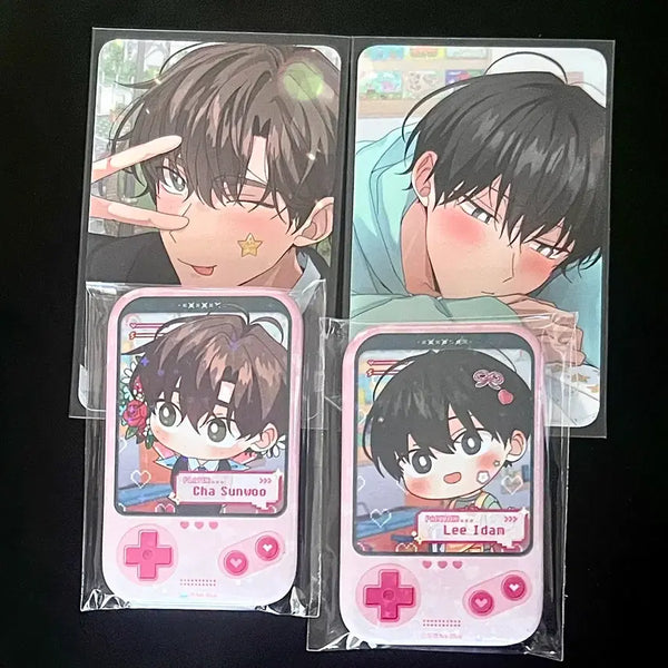 [BUNJANG] Mble Company Shinseonbu Couple Special 5 Special Can Badge Bundle Set / 미블컴퍼니 신혼부부특별전형 신특 5특 캔뱃지 일괄 세트