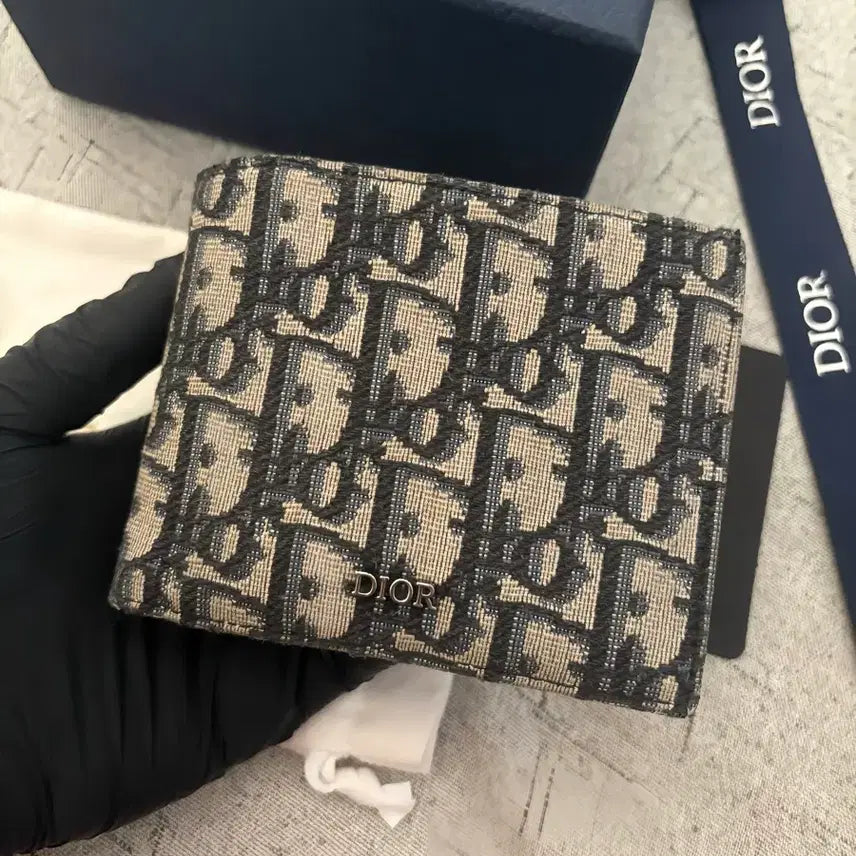 [BUNJANG] Dior Oblique Bifold Wallet / [상태최상]디올 오블리크 반지갑