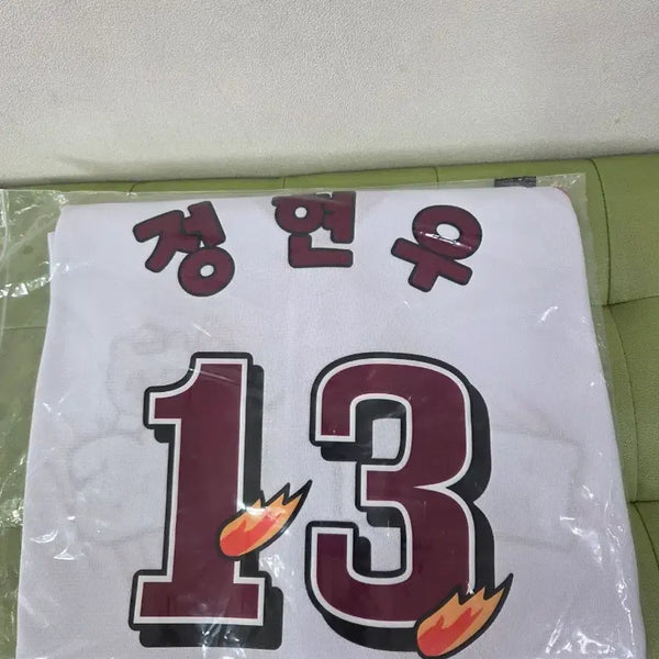 [BUNJANG] Kiwoom Heroes Jeong Hyun-woo Marked Jersey (Size 95) / 키움히어로즈 찐팬영철 정현우마킹 유니폼(사이즈95)