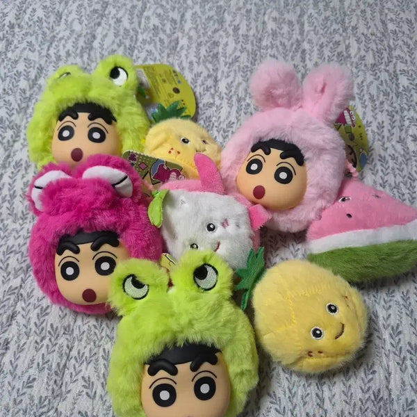 [BUNJANG] Crayon Shin-chan Plush Keychain Doll / 짱구 인형 키링 짱구는못말려 봉제인형