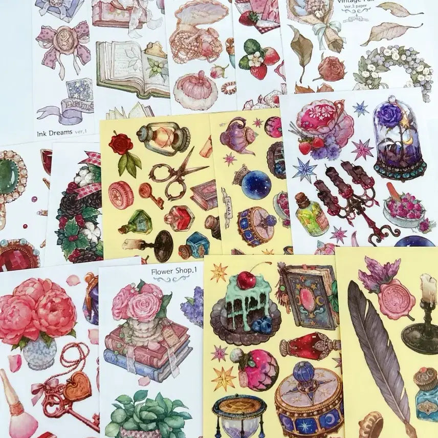 [BUNJANG] Hwala 14 Types of Accessory Stickers / 화라 소품 스티커 14종