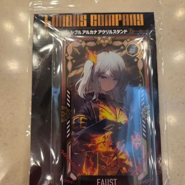 [BUNJANG] Limbus Company Animate Fair Reversible Arcana Acrylic Stand Faust / 림버스컴퍼니 애니메이트페어 리버시블 아르카나 아크릴스탠드 파우스트