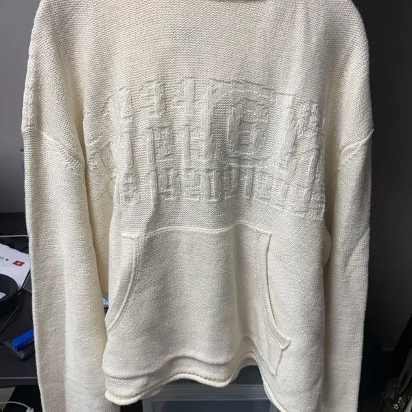 [BUNJANG] Maison Margiela MM6 23FW Knit Hoodie - Size M / 23fw 메종마르지엘라 mm6 니트 후드 m사이즈