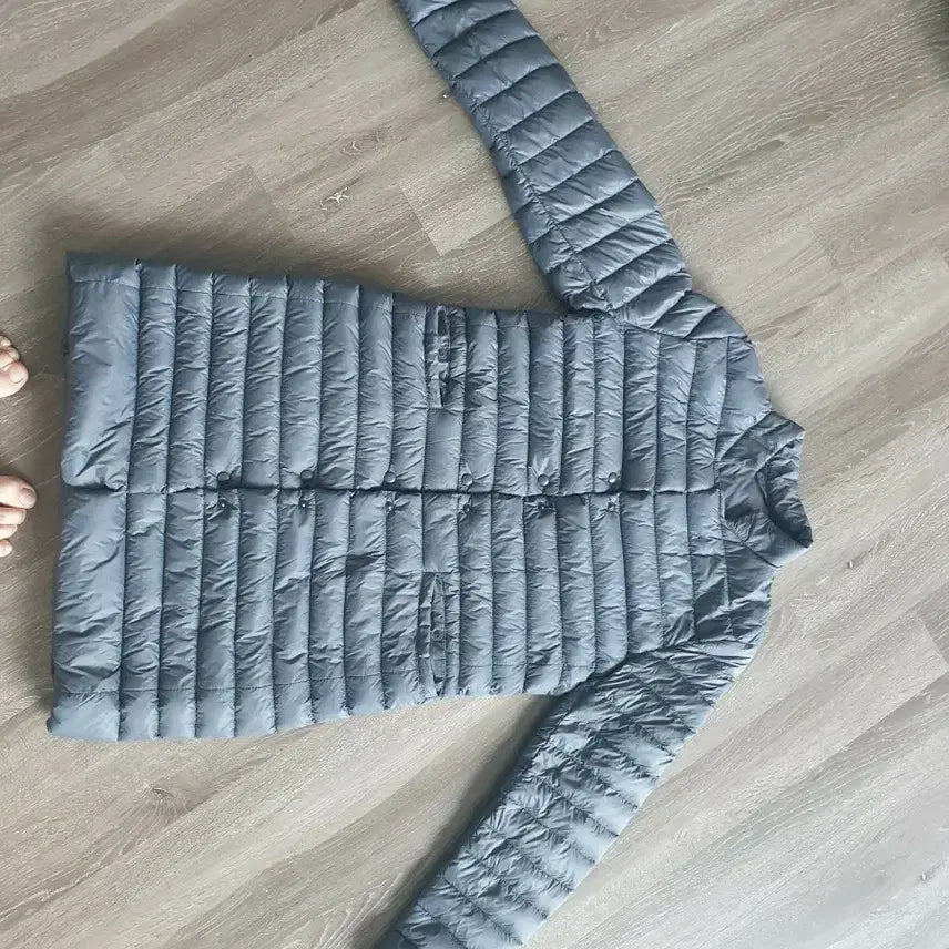 [BUNJANG] Giordano Women's Lightweight Padded Jacket - Grey / 지오다노 여성 경량 패딩 85