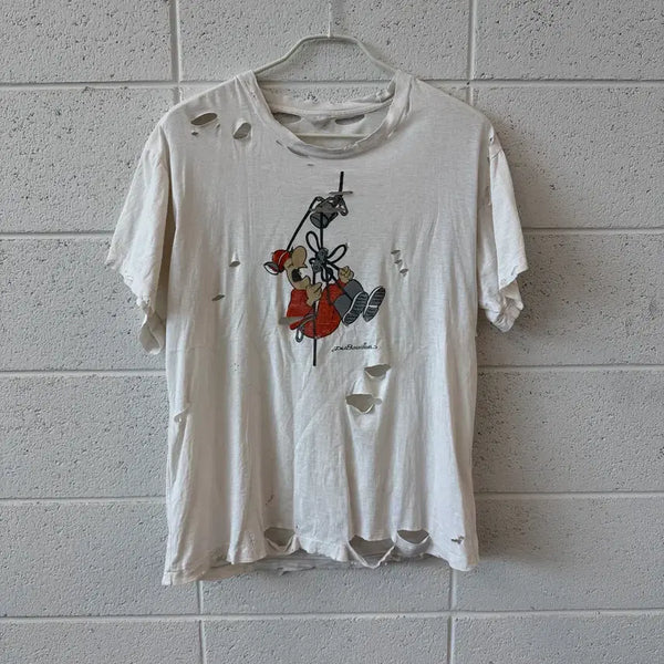 [BUNJANG] 90s Vintage Distressed Boxy T-Shirt / 90s Vintage Distressed Boxy Tshirt