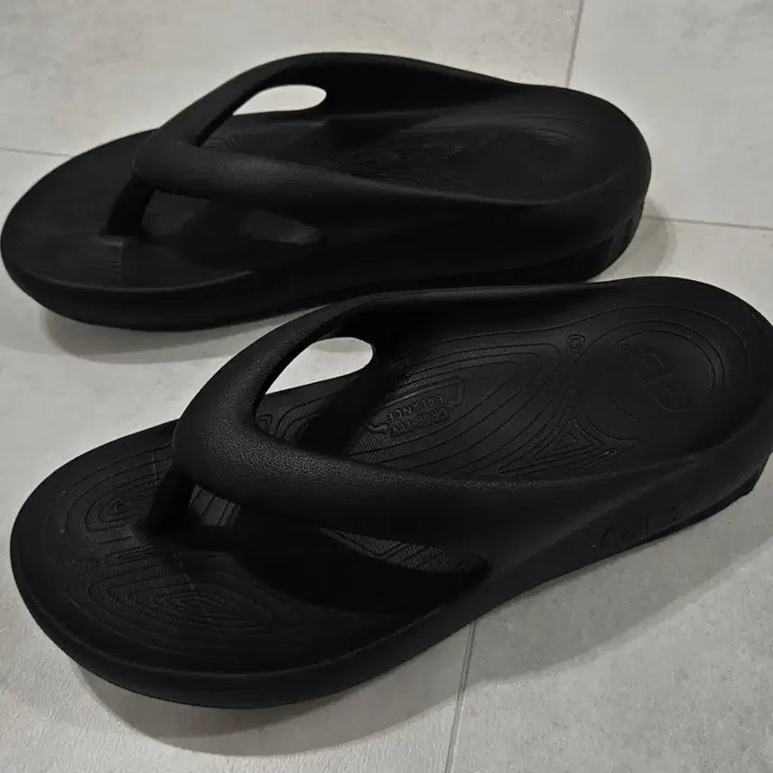 [BUNJANG] GO STUDIO GB 247 Flip Flop Sandals Black 270mm / 골스튜디오 쪼리 슬리퍼 GB 247 플립플랍 블랙 270mm A급 중고(1회착용)