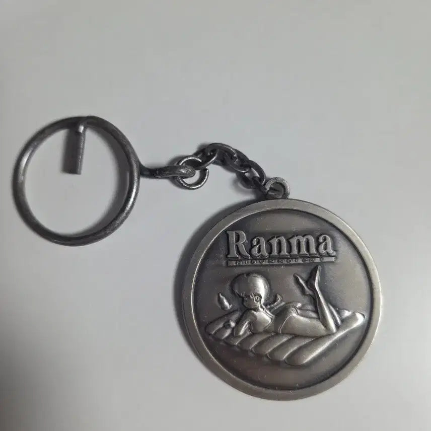 [BUNJANG] Ranma 1/2 Metal Keychain / 란마 메탈 키링