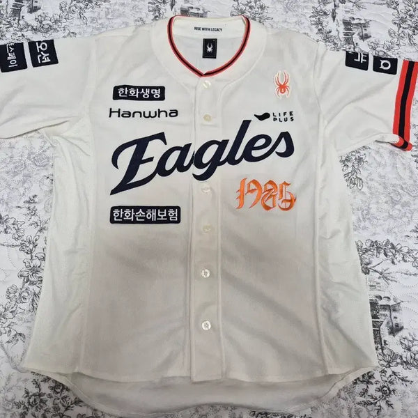 [BUNJANG] Hanwha Eagles Legacy Authentic Jersey XL / (105)한화이글스 레거시 어센틱 유니폼