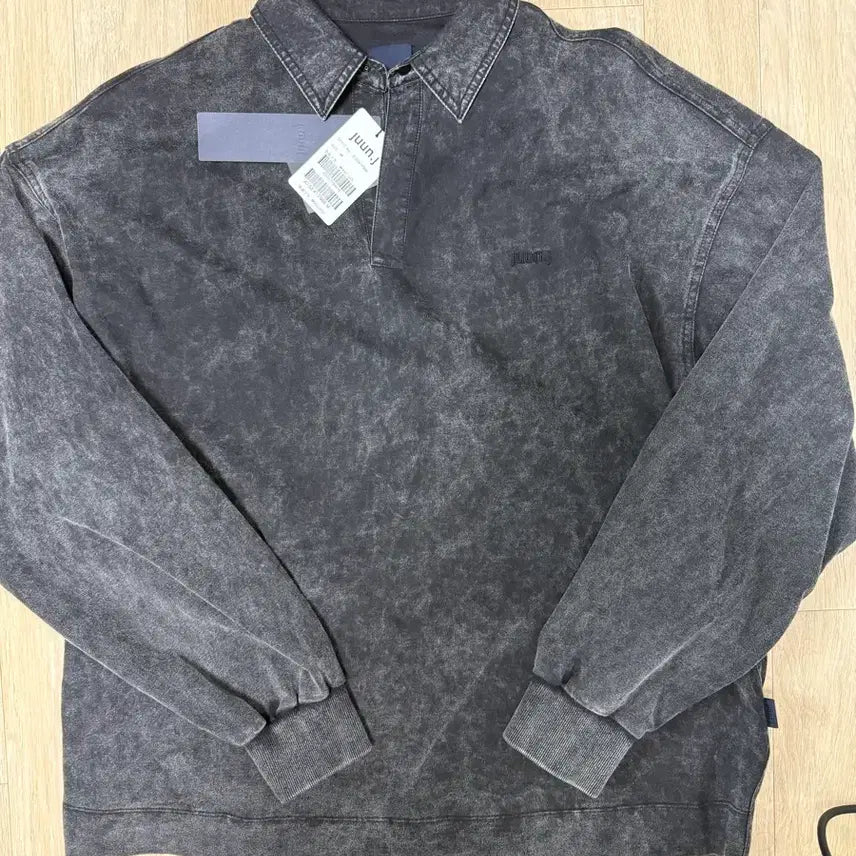 [BUNJANG] Juun.J 25SS Dyeing Long Sleeve Black M / [새상품] 준지 25SS 다잉 롱슬리브 블랙 M