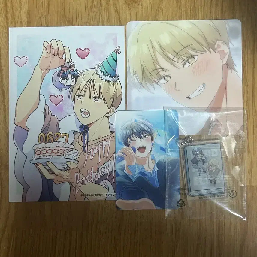 [BUNJANG] Song Woojin Birthday Postcard Coaster Photocard Bundle Set / 원룸조교님 일괄