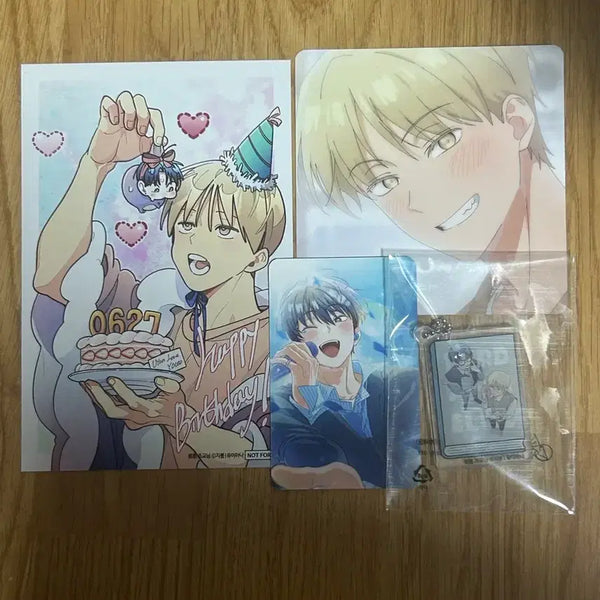 [BUNJANG] Song Woojin Birthday Postcard Coaster Photocard Bundle Set / 원룸조교님 일괄