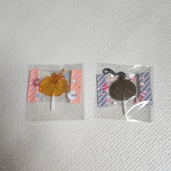 [BUNJANG] Monchou Candy Keychain Holder - Shisa & Rakko - Choose 1 / 먼작귀 캔디 사탕 키링 키홀더 ㅡ 시사 랏코 ㅡ 택1