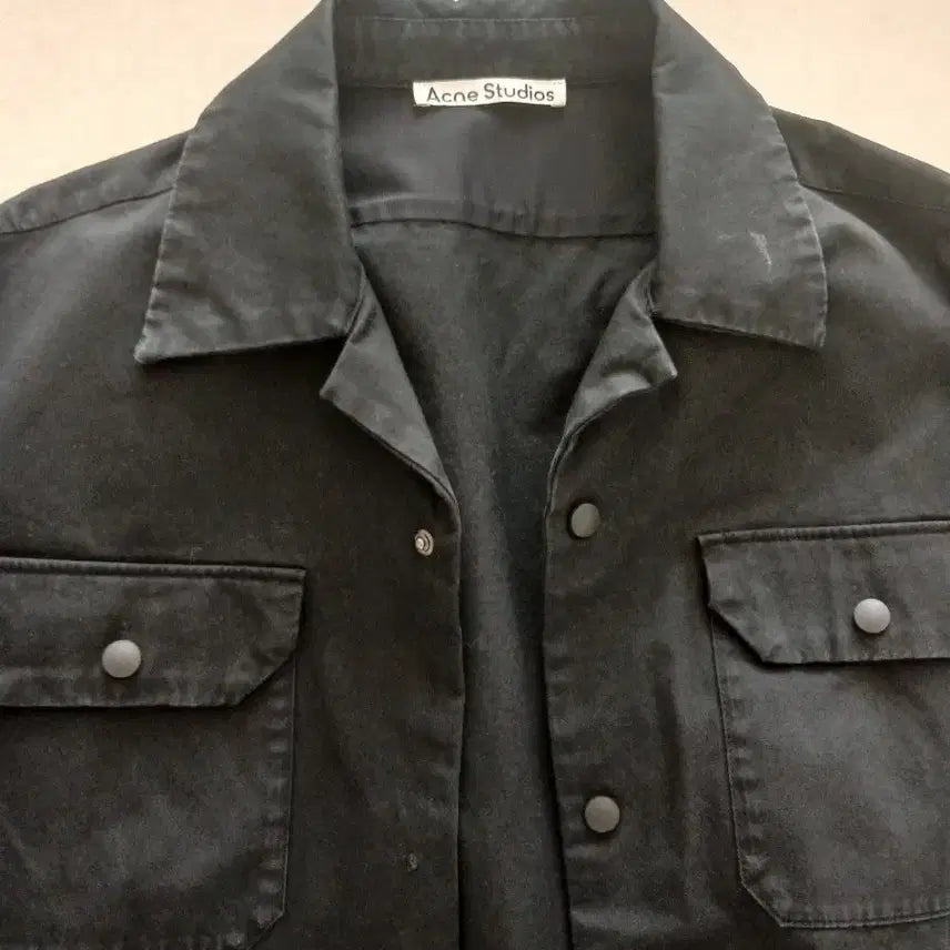 [BUNJANG] Acne Studios Black Shirt / 아크네 스튜디오 블랙 셔츠