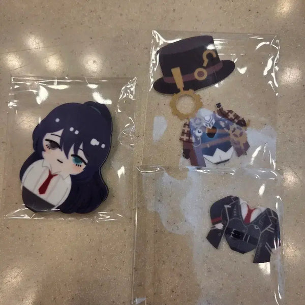 [BUNJANG] Limbus Company Animate Fair Peta-chen Badge Hong Ru / 림버스컴퍼니 애니메이트페어 페타첸 뱃지 홍루