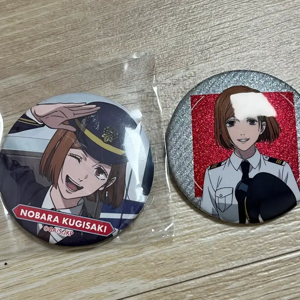 [BUNJANG] Jujutsu Kaisen Nobara Nagoya Haneda Pop-up Badge Bundle Set / 주술회전 노바라 뱃지 하네다 팝업+쥬쥬탐방 나고야