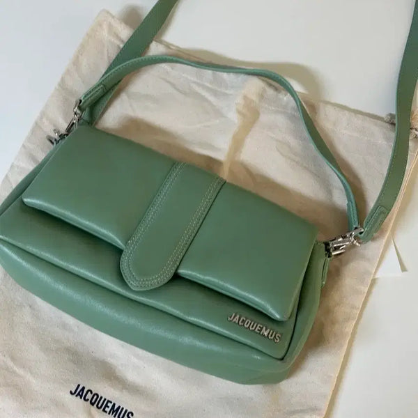 [BUNJANG] Jacquemus Bambimou Emerald Green Bag / 자크뮈스 밤비무 에메랄드그린