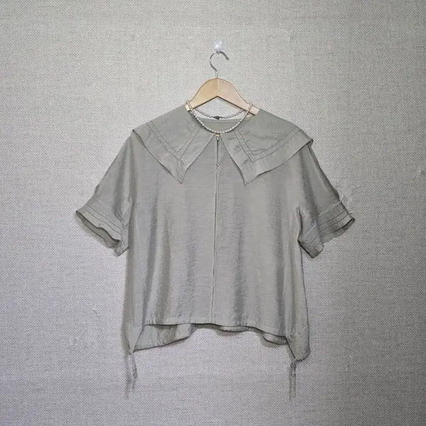 [BUNJANG] SJSJ Rayon Blend Blouse / 한섬)SJSJ 블라우스