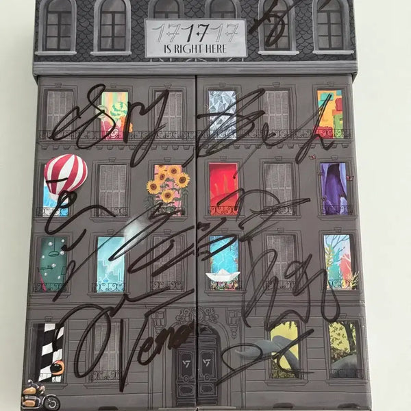 [BUNJANG] SEVENTEEN Full Group Signed Album (Non-Retail, Photocard, Poster Included) / 세븐틴 멤버 전원 친필 싸인 앨범 (비매, 포토카드, 포스터 포함)