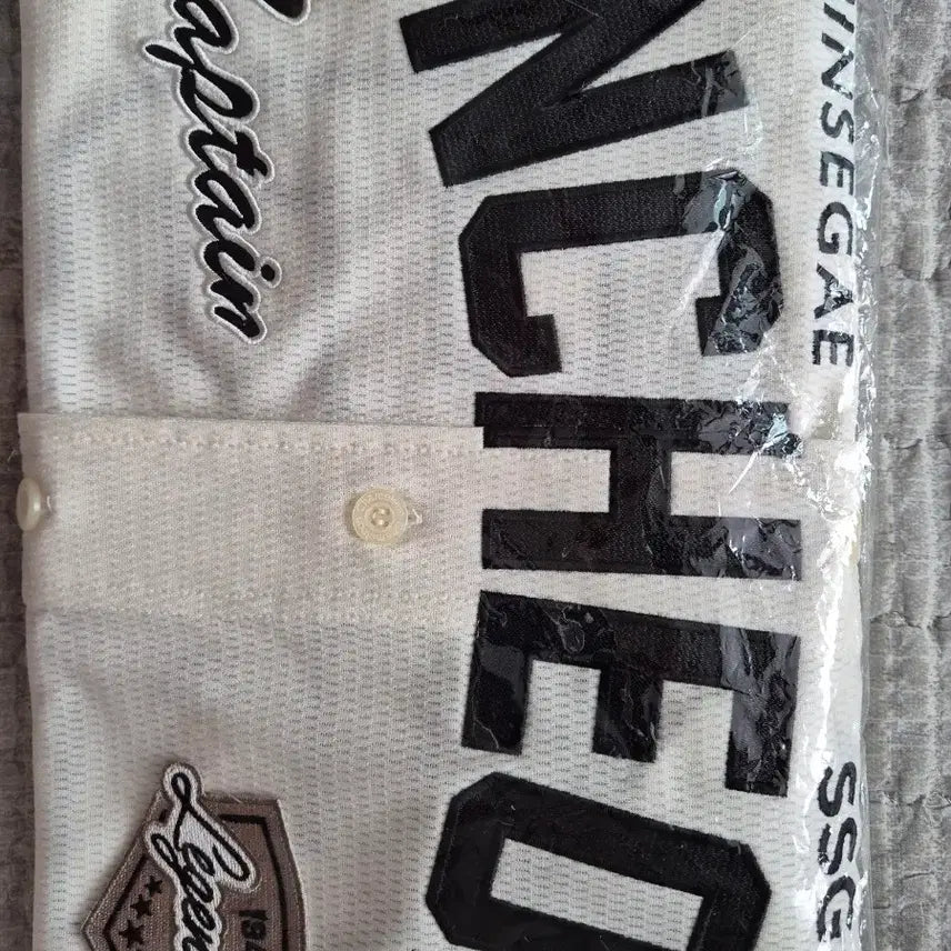 [BUNJANG] SSG Landers Kim Kwang-hyun Captain Baseball Jersey 105 / ssg랜더스 인천군 김광현 캡틴 유니폼 105