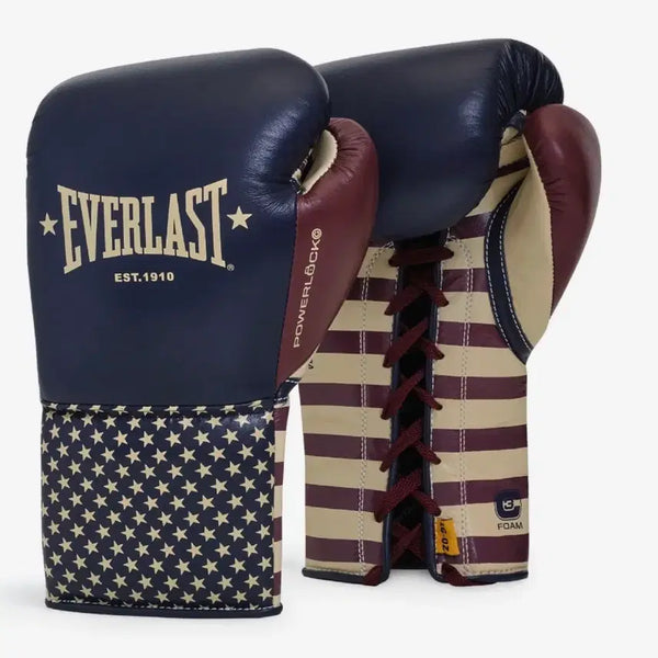 [BUNJANG] Everlast Powerlock OG Pro Boxing Gloves 16oz USA Limited Edition / 복싱글러브 Powerlock OG Pro 16oz USA Limited Edition Training Glove