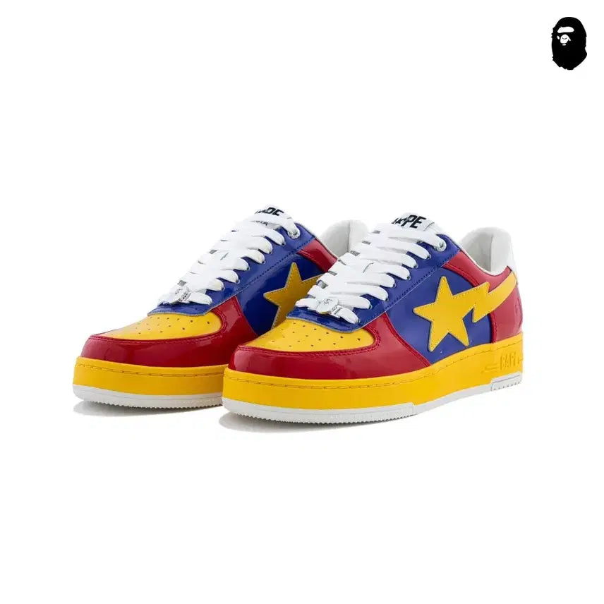 [BUNJANG] BAPE Bapesta Sneaker Red / 베이프 베이프스타 스니커즈 #6-4