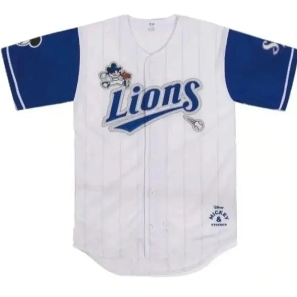 [BUNJANG] Samsung Lions Disney Collaboration Baseball Jersey (Size 105) / 삼성라이온즈 디즈니 야구 유니폼 105사이즈 팝니다