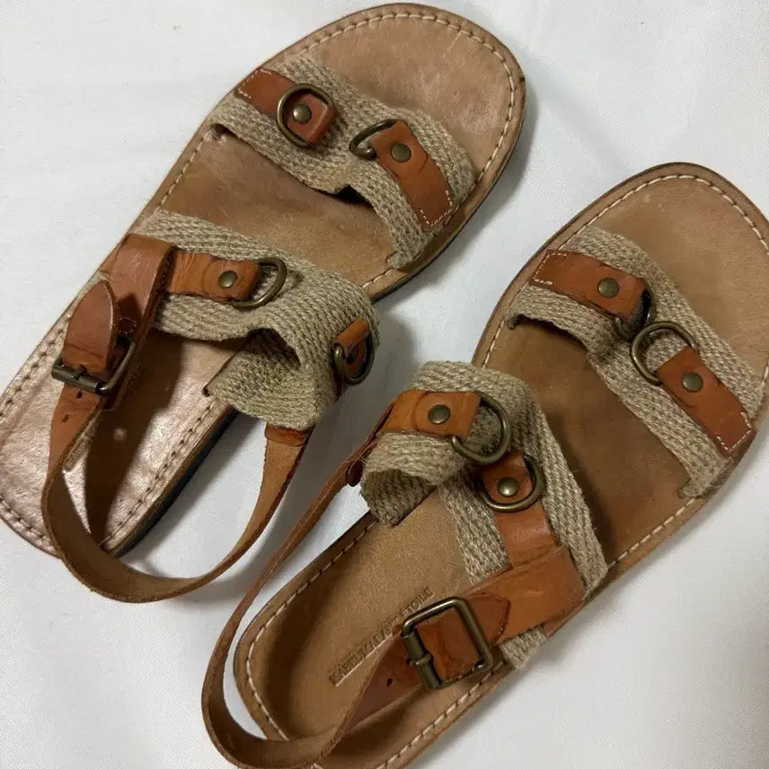 [BUNJANG] Isabel Marant Natural Material Sandals / 이자벨마랑 천연 소재 샌들