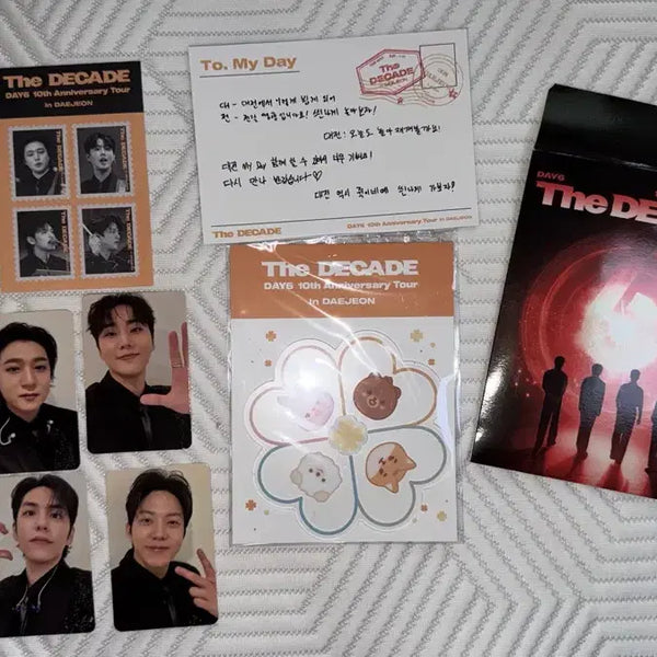 [BUNJANG] Day6 DECADE Daejeon Admission Kit / 데이식스 데케이드 대전 입장키트