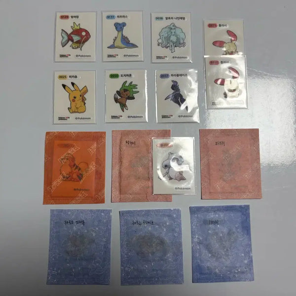 [BUNJANG] Pokemon Artic & Season 5 Sticker Set / 포켓몬 아트윅&시즌5 띠부씰