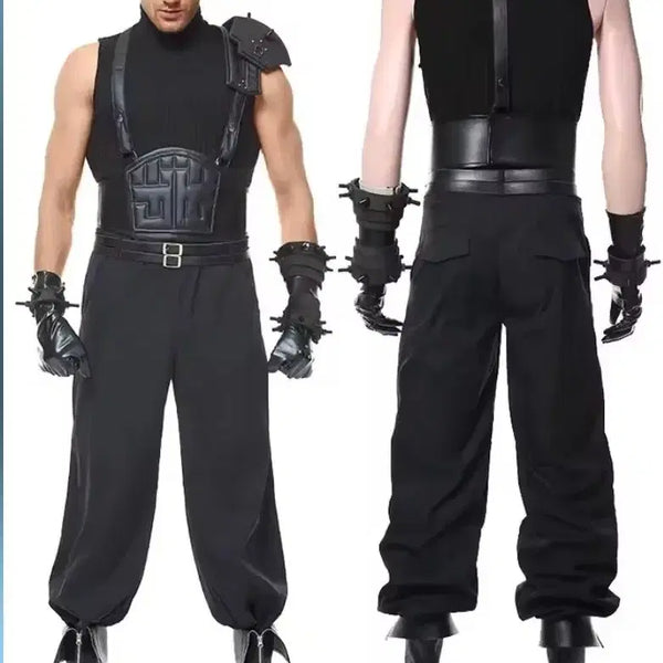 [BUNJANG] Final Fantasy VII Cloud Strife Cosplay Costume Set / (남성)파이널 판타지7 클라우드 코스프레 의상 세트 판매합니다.
