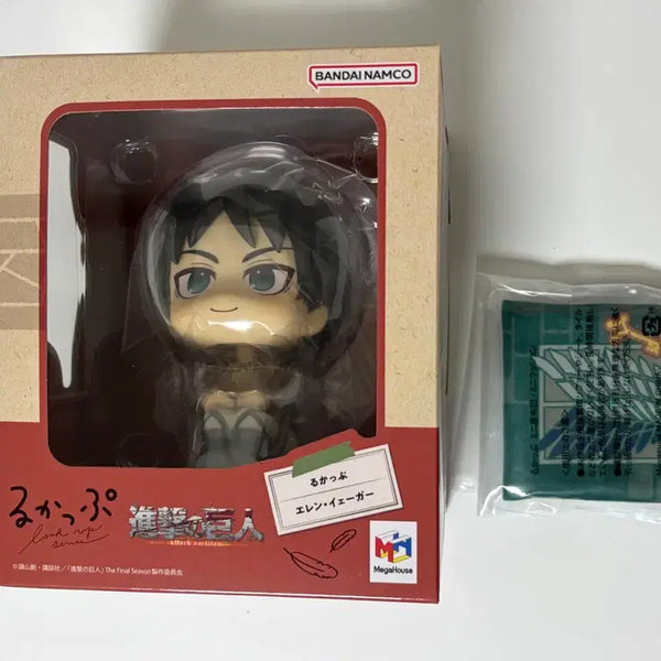 [BUNJANG] Attack on Titan Eren Yeager Look Up Figure (Sealed) / 특전o, 미개봉) 진격의 거인 에렌 룩업 피규어 진격거