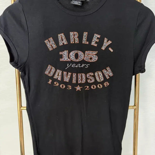 [BUNJANG] Harley-Davidson Women's T-Shirt / 할리데이비슨 여성 반팔티
