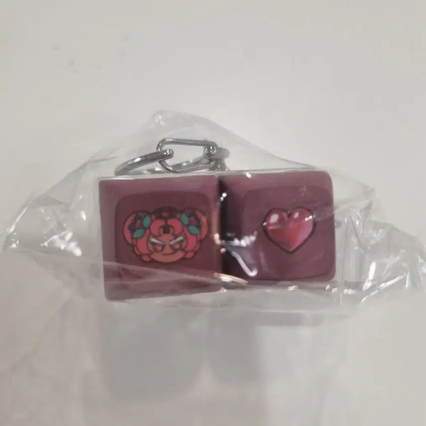 [BUNJANG] Cookie Run Keycap Keychain Holy Berry Cookie / 쿠키런 키캡 키링 2구 홀베 홀리베리 쿠키  위대한 왕국의 유산