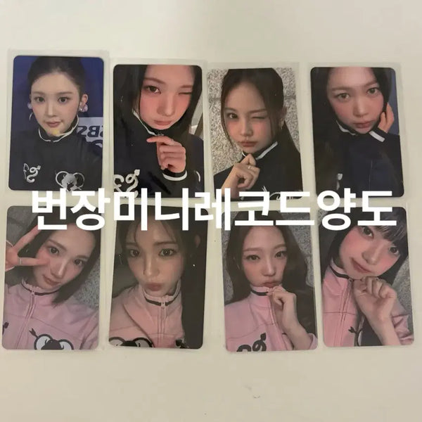 [BUNJANG] HARTUHA Focus Mini Record Photocard Set / 하투하 포커스 미니레코드 포카 1세트 양도